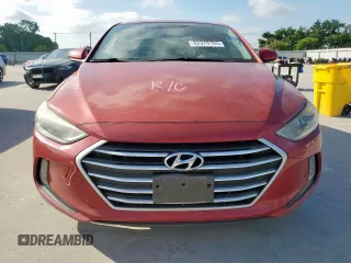2017 Hyundai Elantra SE with VIN KMHD84LF4HU178396, listed as a Copart auction lot 62370105 with 92,846 mi miles and Salvage title. Bid and sale history available at DreamBid. Image 5.