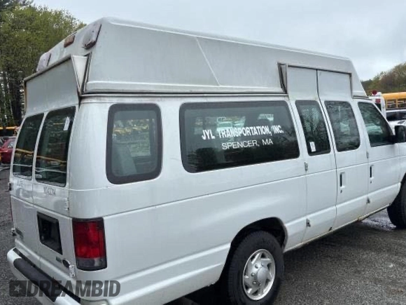 2014 Ford Econoline Cargo Commercial z VIN 1FTNS2EW3EDA97297, wystawiony jako Copart lot #62708585 z przebiegiem 167 805 mil mil oraz Czysty tytuł • Clean title. Historia ofert i sprzedaży dostępna na DreamBid. Obrazek 4.