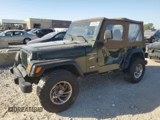 1998 Jeep Wrangler Sport with VIN 1J4FY19S0WP709843, listed as a Copart auction lot 74312254 with 147,010 mi miles and Salvage Title. Bid and sale history available at carsss.com. Image 1.