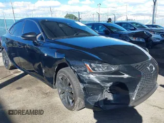 2019 Lexus IS with VIN JTHBA1D20K5094103, listed as a IAAI auction lot 41726072 with 95,659 mi miles. Bid and sale history available at carsss.com. Image 1.