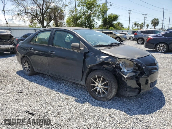 2007 Toyota Yaris with VIN JTDBT923271013896, listed as a Copart auction lot 53049445 with 242,969 mi miles and Salvage Title. Bid and sale history available at carsss.com. Image 4.