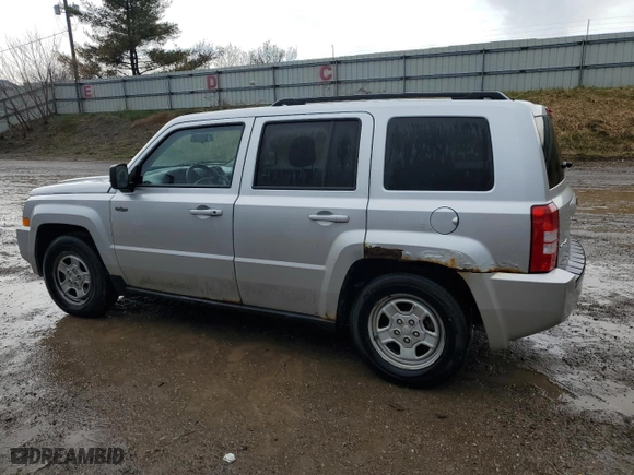 2010 Jeep Patriot Sport with VIN 1J4NF2GB6AD500319, listed as a Copart auction lot 53942605 with 136,069 mi miles and Clean Title. Bid and sale history available at carsss.com. Image 2.