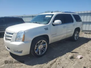 2014 Cadillac Escalade Premium with VIN 1GYS4CEF6ER164992, listed as a Copart auction lot 53350855 with 112,446 mi miles and Salvage title. Bid and sale history available at DreamBid. Image 1.