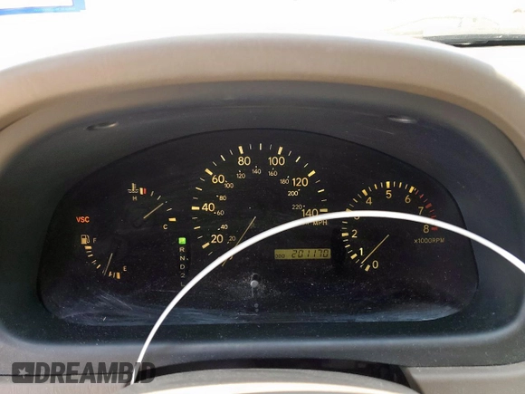 2001 Lexus RX 300 z VIN JTJHF10U310204364, wystawiony jako Copart lot #59035395 z przebiegiem 201 170 mil mil oraz Szkoda całkowita • Salvage title. Historia ofert i sprzedaży dostępna na DreamBid. Obrazek 9.