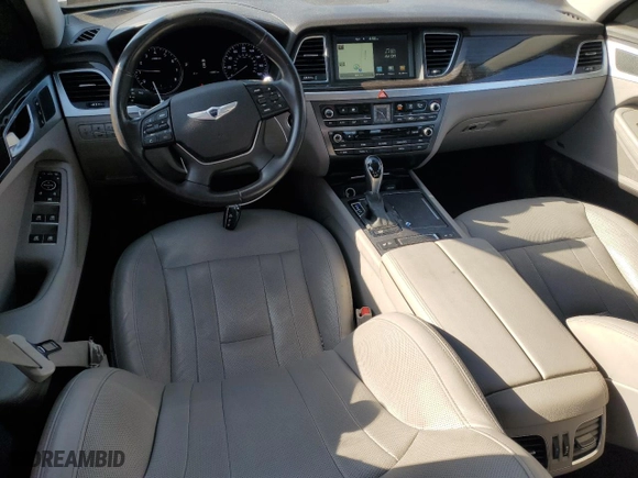2015 Hyundai Genesis 3.8L with VIN KMHGN4JE5FU088008, listed as a Copart auction lot 52355645 with 148,021 mi miles and Salvage Title. Bid and sale history available at carsss.com. Image 8.