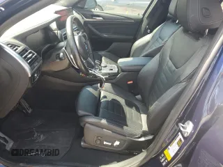 2022 BMW X4 M40i with VIN 5UX43DT02N9K59473, listed as a Copart auction lot 62493725 with 49,708 mi miles and Salvage title. Bid and sale history available at DreamBid. Image 7.