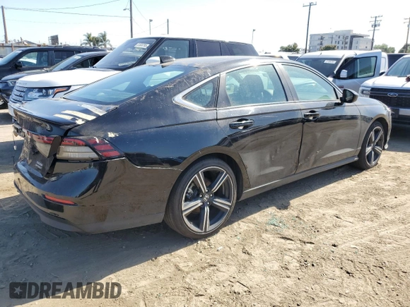 2023 Honda Accord Sport with VIN 1HGCY2F55PA002207, listed as a Copart auction lot 61575925 with 60,182 mi miles and Salvage title. Bid and sale history available at DreamBid. Image 3.