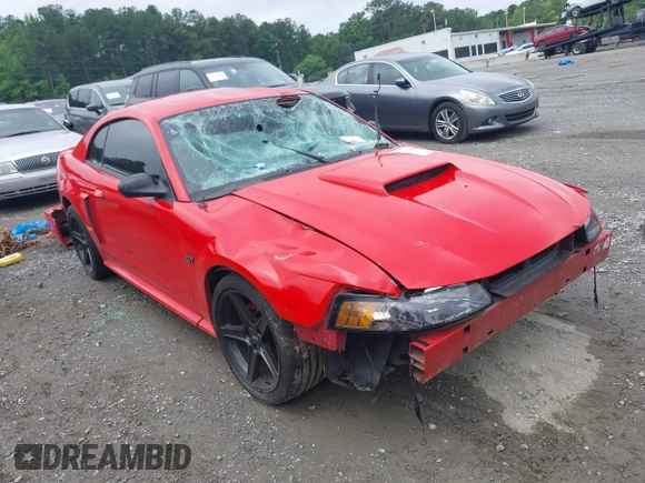 2002 Ford Mustang GT Deluxe with VIN 1FAFP42X52F183277, listed as a IAAI auction lot 42483076 with Not provided miles and . Bid and sale history available at DreamBid. Image 1.