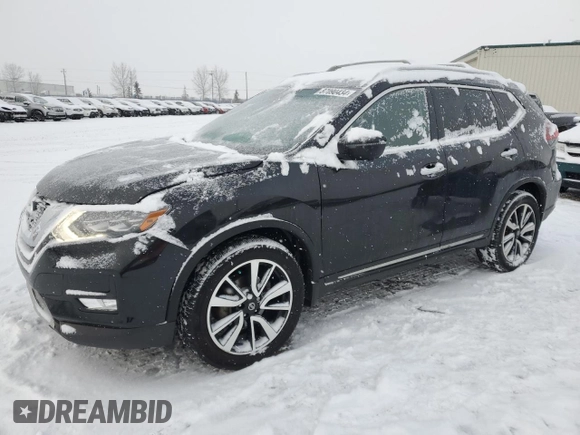 2018 Nissan Rogue SV with VIN JN8AT2MV1JW340550, listed as a Copart auction lot 87090434 with 181,965 mi miles and Salvage Title. Bid and sale history available at carsss.com. Image 1.