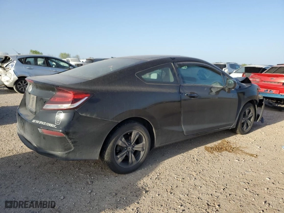 2015 Honda Civic Coupe EX with VIN 2HGFG3B87FH508014, listed as a Copart auction lot 49317315 with 151,032 mi miles and Salvage Title. Bid and sale history available at carsss.com. Image 3.
