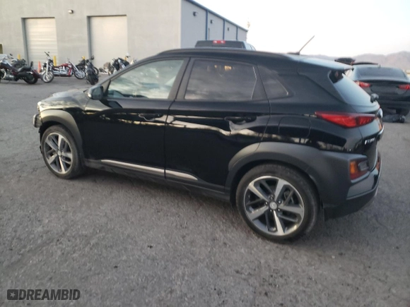 2018 Hyundai Kona Ultimate with VIN KM8K53A5XJU172306, listed as a Copart auction lot 82369434 with 42,666 mi miles and Salvage Title. Bid and sale history available at carsss.com. Image 2.
