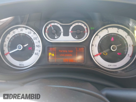 2014 FIAT 500L Trekking with VIN ZFBCFADH4EZ008478, listed as a IAAI auction lot 40806755 with 139,166 mi miles and . Bid and sale history available at DreamBid. Image 7.