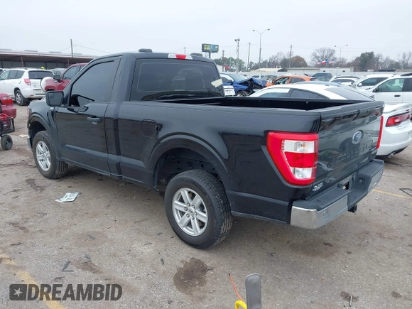 2023 Ford F-150 XL with VIN 1FTMF1C50PKE33412, listed as a IAAI auction lot 41391359 with 19,344 mi miles and . Bid and sale history available at carsss.com. Image 3.