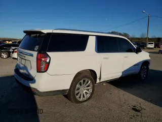 2022 Chevrolet Suburban Premier with VIN 1GNSKFKT7NR242288, listed as a Copart auction lot 79420734 with 77,006 mi miles and Salvage Title. Bid and sale history available at DreamBid. Image 3.