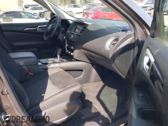 2019 Nissan Pathfinder S with VIN 5N1DR2MN0KC606551, listed as a IAAI auction lot 41883904 with 40,804 mi miles and . Bid and sale history available at DreamBid. Image 5.
