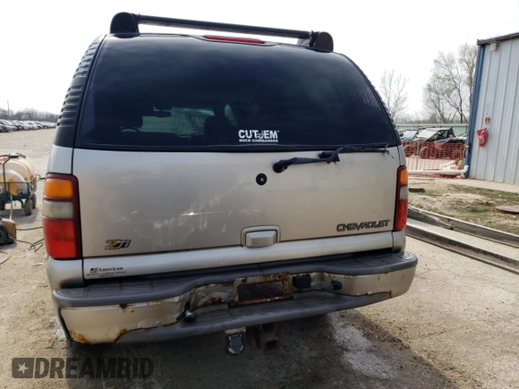 2001 Chevrolet Suburban LT z VIN 3GNFK16T91G263331, wystawiony jako Copart lot #47511634 z przebiegiem Nie podano mil oraz Szkoda całkowita • Salvage title. Historia ofert i sprzedaży dostępna na DreamBid. Obrazek 6.
