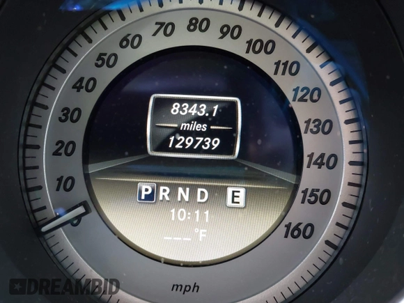 2012 Mercedes-Benz C C 300 Sport with VIN WDDGF8BB9CR230328, listed as a IAAI auction lot 42024792 with 129,739 mi miles. Bid and sale history available at carsss.com. Image 15.