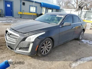 2016 Cadillac CTS AWD with VIN 1G6AW5SX1G0107906, listed as a Copart auction lot 45207585 with 122,244 mi miles and Salvage Title. Bid and sale history available at DreamBid. Image 1.