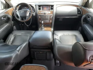 2017 Infiniti QX80 with VIN JN8AZ2NF8H9644229, listed as a Copart auction lot 50521545 with 141,122 mi miles and Salvage Title. Bid and sale history available at carsss.com. Image 8.