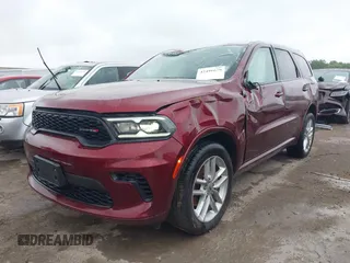 2023 Dodge Durango GT with VIN 1C4RDJDG3PC687833, listed as a IAAI auction lot 42491679 with 47,380 mi miles and . Bid and sale history available at DreamBid. Image 2.