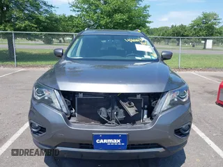 2018 Nissan Pathfinder SV with VIN 5N1DR2MM8JC645166, listed as a IAAI auction lot 42666765 with 81,544 mi miles and . Bid and sale history available at DreamBid. Image 12.