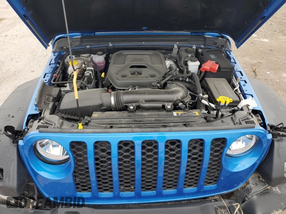 2024 Jeep Wrangler Sport with VIN 1C4PJXKN3RW236990, listed as a Copart auction lot 61449514 with 3,479 mi miles and Salvage title. Bid and sale history available at DreamBid. Image 13.