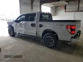 2021 Ford F-150 XL with VIN 1FTFW1E57MKD13897, listed as a Copart auction lot 58760955 with 95,047 mi miles and Salvage title. Bid and sale history available at DreamBid. Image 2.