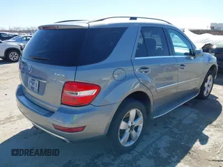 2011 Mercedes-Benz M 350 with VIN 4JGBB8GB3BA731023, listed as a IAAI auction lot 41711902 with 111,201 mi miles and . Bid and sale history available at DreamBid. Image 4.