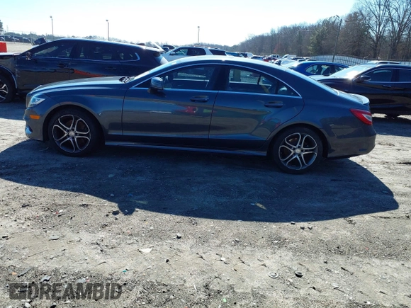 2015 Mercedes-Benz CLS 400 with VIN WDDLJ6HB7FA154135, listed as a IAAI auction lot 41634319 with 158,716 mi miles and . Bid and sale history available at DreamBid. Image 14.