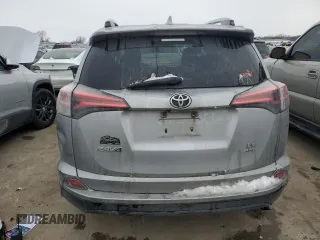 2016 Toyota RAV4 LE with VIN 2T3BFREV7GW460391, listed as a Copart auction lot 44985865 with 0 mi miles and Salvage Title. Bid and sale history available at carsss.com. Image 6.