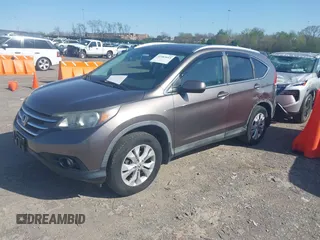2012 Honda CR-V EX-L with VIN 5J6RM4H79CL040451, listed as a IAAI auction lot 41983653 with 113,332 mi miles. Bid and sale history available at carsss.com. Image 2.