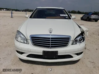 2009 Mercedes-Benz S-Class 5.5L V8 with VIN WDDNG86X59A272951, listed as a Copart auction lot 51121735 with 107,619 mi miles and Salvage Title. Bid and sale history available at carsss.com. Image 5.