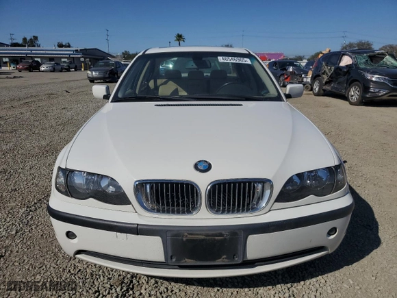 2005 BMW 3 Series 325i with VIN WBAAZ33415KW77013, listed as a Copart auction lot 46546965 with 127,566 mi miles and Salvage Title. Bid and sale history available at carsss.com. Image 5.