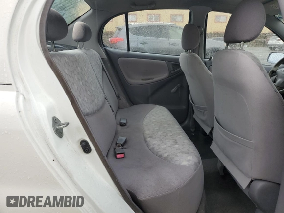 2002 Toyota ECHO with VIN JTDBT123X25021604, listed as a Copart auction lot 59541195 with Not provided miles and Salvage title. Bid and sale history available at DreamBid. Image 10.