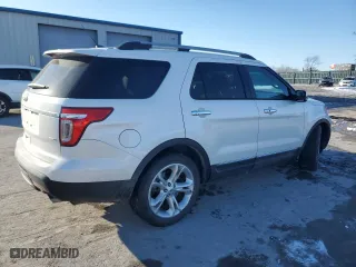 2014 Ford Explorer Limited with VIN 1FM5K8F83EGA74907, listed as a Copart auction lot 46232355 with 170,912 mi miles and Salvage Title. Bid and sale history available at carsss.com. Image 3.