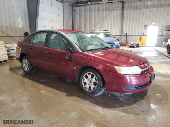 2003 Saturn ION with VIN 1G8AJ52F23Z120974, listed as a Copart auction lot 48619065 with 120,042 mi miles and Salvage Title. Bid and sale history available at carsss.com. Image 4.