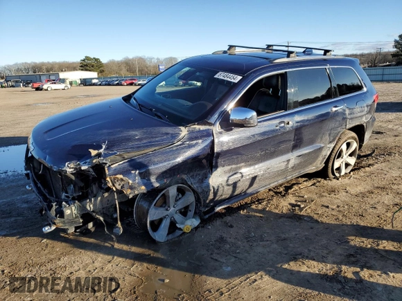 2016 Jeep Grand Cherokee Overland with VIN 1C4RJFCG8GC360996, listed as a Copart auction lot 87484454 with 138,931 mi miles and Clean title. Bid and sale history available at DreamBid. Image 1.