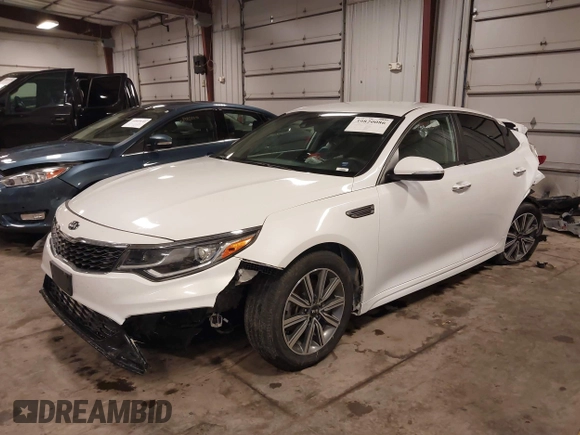 2019 Kia Optima LX with VIN 5XXGT4L38KG369502, listed as a IAAI auction lot 39820086 with 117,802 mi miles. Bid and sale history available at carsss.com. Image 23.