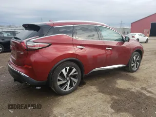 2015 Nissan Murano S with VIN 5N1AZ2MH2FN245928, listed as a Copart auction lot 46996224 with 213,150 mi miles and Clean title. Bid and sale history available at DreamBid. Image 3.