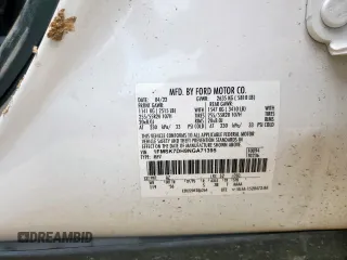 2022 Ford Explorer XLT z VIN 1FMSK7DH9NGA71395, wystawiony jako Copart lot #60721505 z przebiegiem Nie podano mil oraz Szkoda całkowita • Salvage title. Historia ofert i sprzedaży dostępna na DreamBid. Obrazek 13.