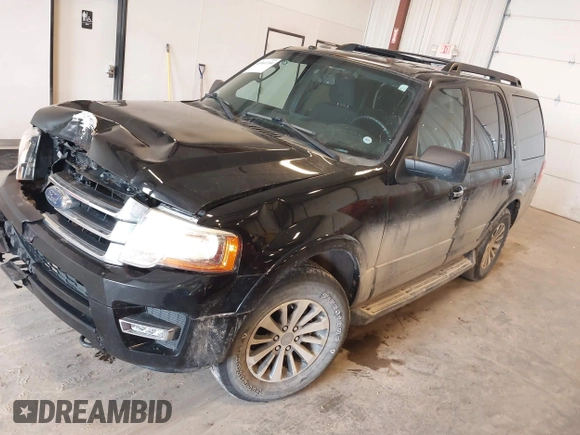 2017 Ford Expedition XLT z VIN 1FMJU1JT4HEA46965, wystawiony jako IAAI lot #41961210 z przebiegiem 157 377 mil mil oraz . Historia ofert i sprzedaży dostępna na DreamBid. Obrazek 2.