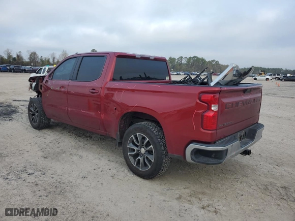 2019 Chevrolet Silverado 1500 LT with VIN 3GCPWCEK4KG138356, listed as a Copart auction lot 86092354 with 208,593 mi miles and Salvage Title. Bid and sale history available at carsss.com. Image 2.