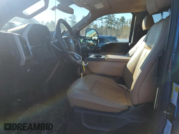 2022 Ford F-250 XL with VIN 1FT7X2B69NEE30014, listed as a Copart auction lot 45876555 with 16,815 mi miles and Salvage Title. Bid and sale history available at DreamBid. Image 7.