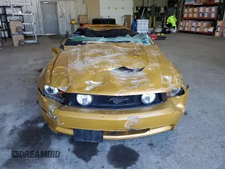 2010 Ford Mustang GT z VIN 1ZVBP8FH3A5120523, wystawiony jako Copart lot #49859765 z przebiegiem Nie podano mil oraz Szkoda całkowita • Salvage title. Historia ofert i sprzedaży dostępna na DreamBid. Obrazek 5.