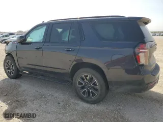 2023 Chevrolet Tahoe Z71 with VIN 1GNSKPKD4PR420515, listed as a Copart auction lot 47783215 with 38,342 mi miles and Salvage Title. Bid and sale history available at carsss.com. Image 2.