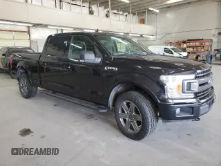 2020 Ford F-150 XL with VIN 1FTFW1E48LFB31480, listed as a Copart auction lot 47610115 with 81,384 mi miles and Salvage Title. Bid and sale history available at carsss.com. Image 4.