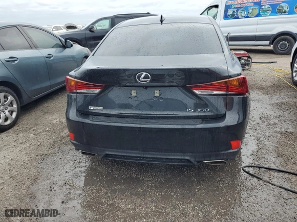 2020 Lexus IS with VIN JTHGZ1B2XL5036485, listed as a Copart auction lot 74507064 with 42,704 mi miles and Non Repairable. Bid and sale history available at carsss.com. Image 6.