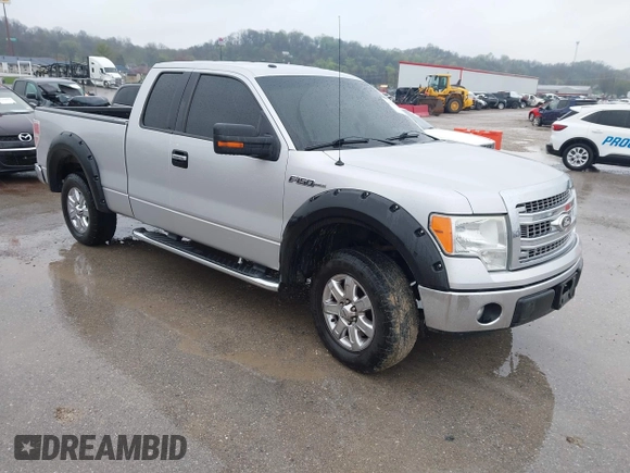 2014 Ford F-150 XL with VIN 1FTFX1CF9EKE62208, listed as a IAAI auction lot 41964303 with 248,808 mi miles and . Bid and sale history available at DreamBid. Image 1.