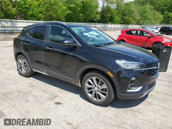 2021 Buick Encore GX Select with VIN KL4MMDS28MB086626, listed as a Copart auction lot 56552965 with 62,168 mi miles and Salvage title. Bid and sale history available at DreamBid. Image 4.