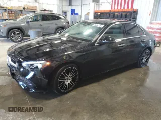 2024 Mercedes-Benz C 300 z VIN W1KAF4GB2RR206212, wystawiony jako Copart lot #57573575 z przebiegiem 28 618 mil mil oraz Tytuł czysty. Historia ofert i sprzedaży dostępna na DreamBid. Obrazek 1.